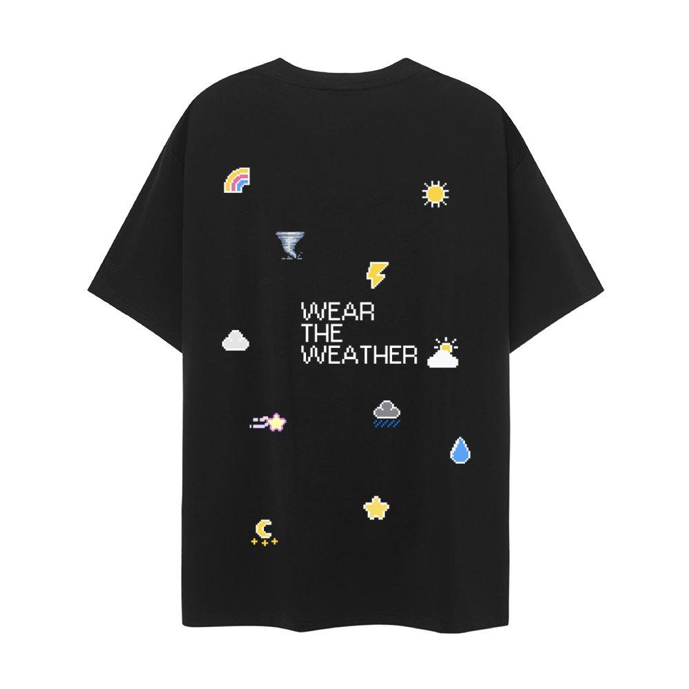 Áo thun Pixel Weather [Streetwear]- Ressible