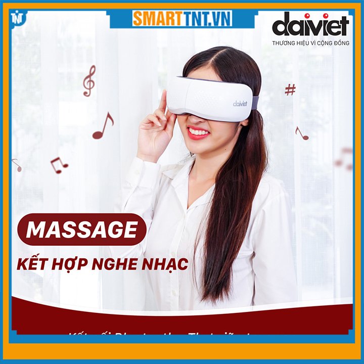 Máy massage mắt chính hãng Đại Việt DVMM-00001 cao cấp