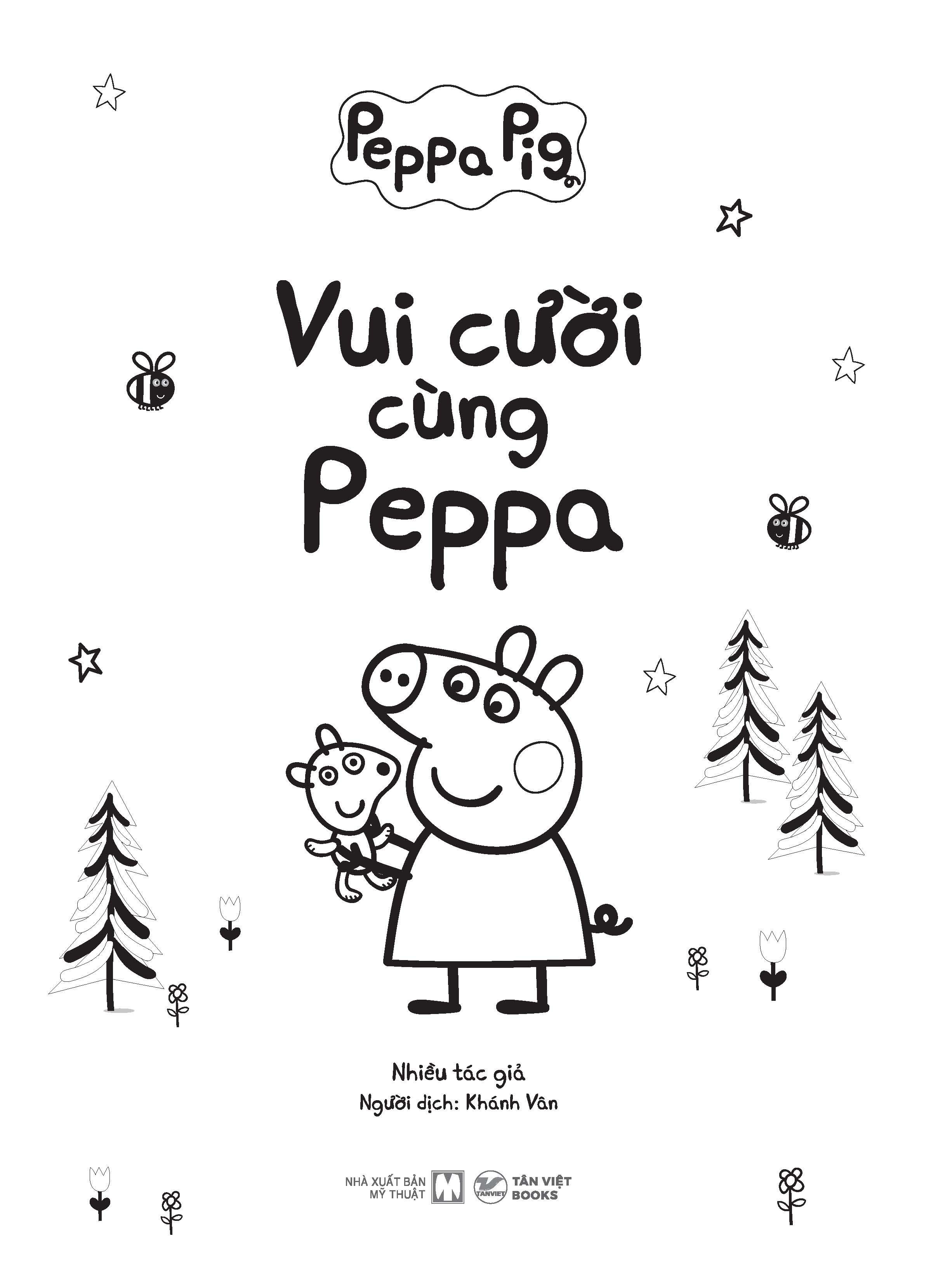 Vui Cười Cùng Peppa  - Peppa Pig - Tặng Hơn 30 Sticker
