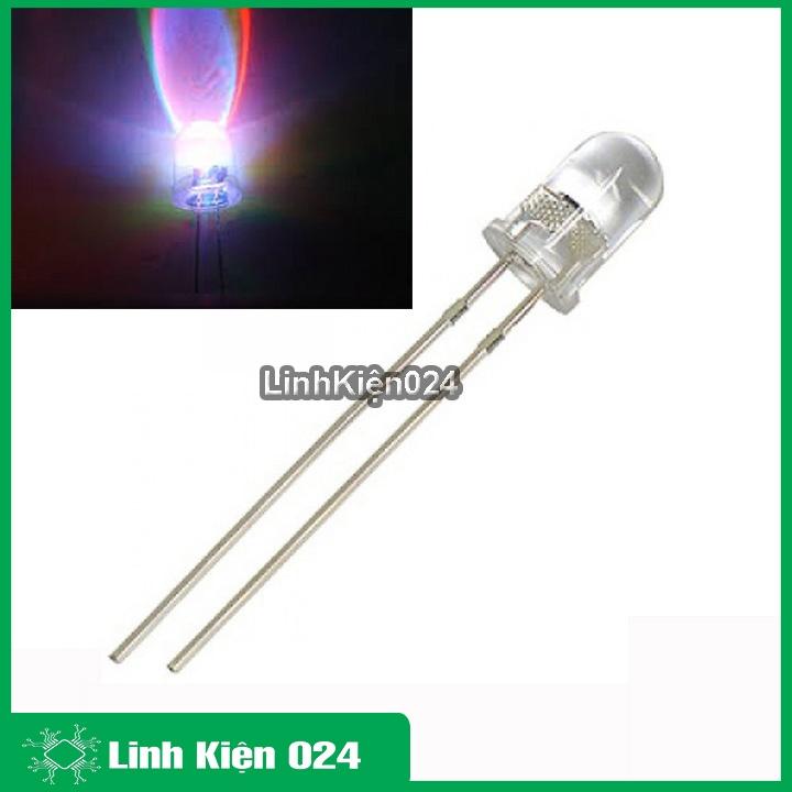 Đèn Led Phát Sáng 7 Màu Siêu Sáng Phi 5mm 2 Chân Tự Nháy