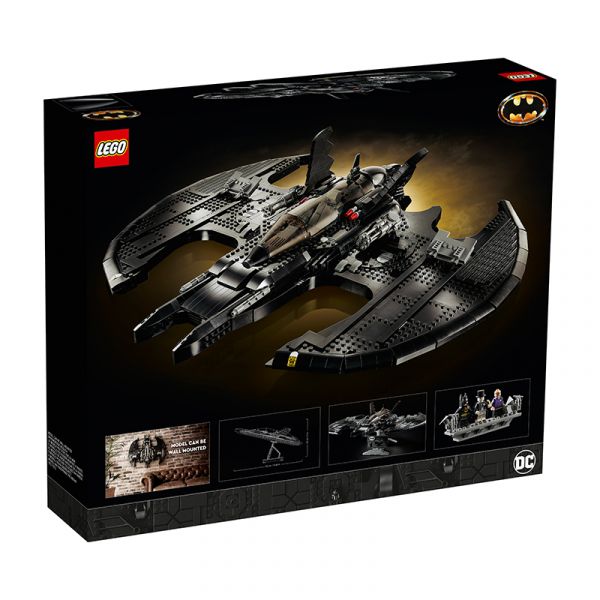 BỘ LẮP RÁP LEGO ADULTS 76161 PHI CƠ 1989 BATWING