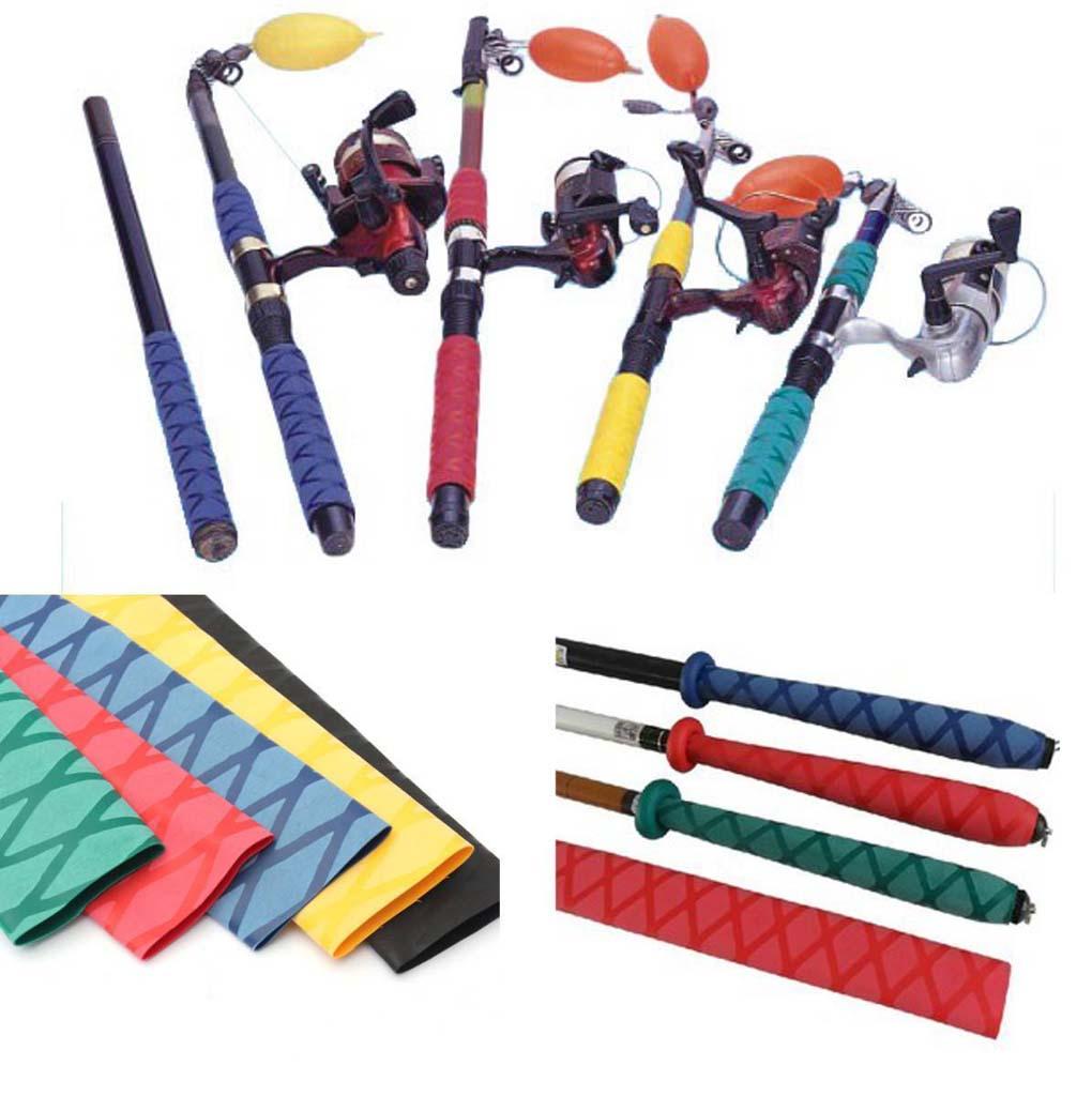 Không Trơn Trượt Nhiệt Co ống Kết Cấu Grip Cần Câu