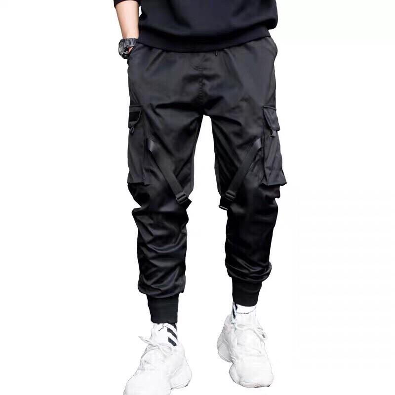 Quần jogger túi hộp nam nữ unisex vải kaki xịn co giãn bao ngầu, cực chất (h5)