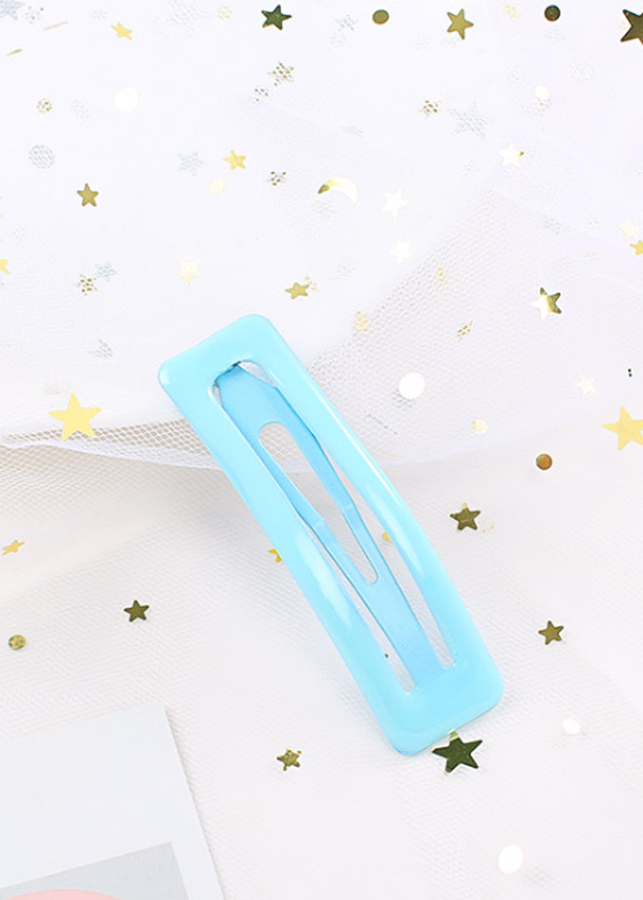 Kẹp tóc kim loại mẫu Hàn KAH63 hình vuông mẫu HOT (chọn mầu)