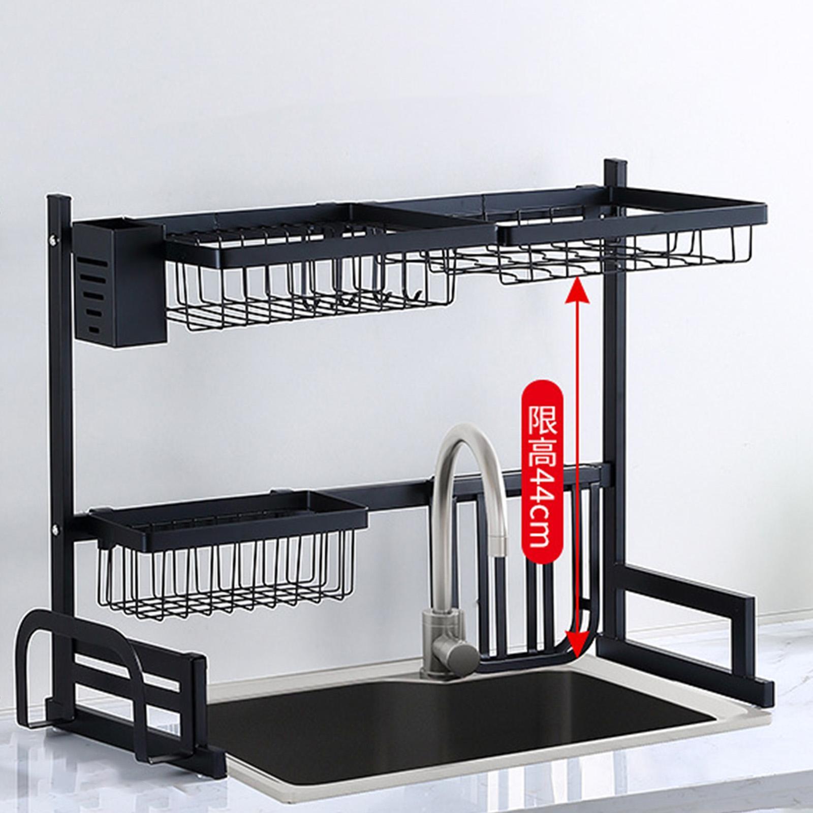 Multifunctional Over Sink Bowl Organiser Kitchen Drainer Storage Holder