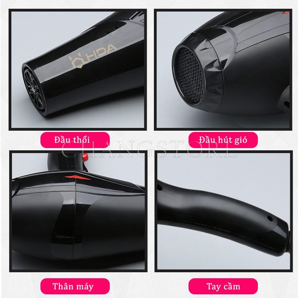 Máy Sấy Tóc Tạo Kiểu Salon 2 Chiều Nóng Lạnh Công Xuất Lớn 3500W Công Nghệ Mới Không Gây Khô Tóc