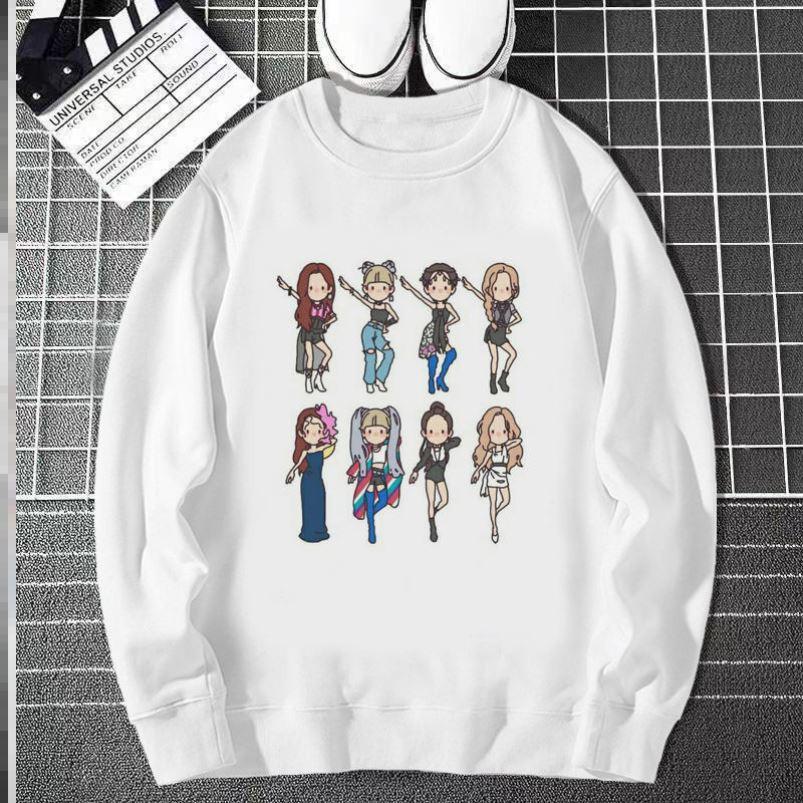 Áo Sweater Blackpink Jennie Jisoo Lisa Rose áo hoodie in hình Blackpink