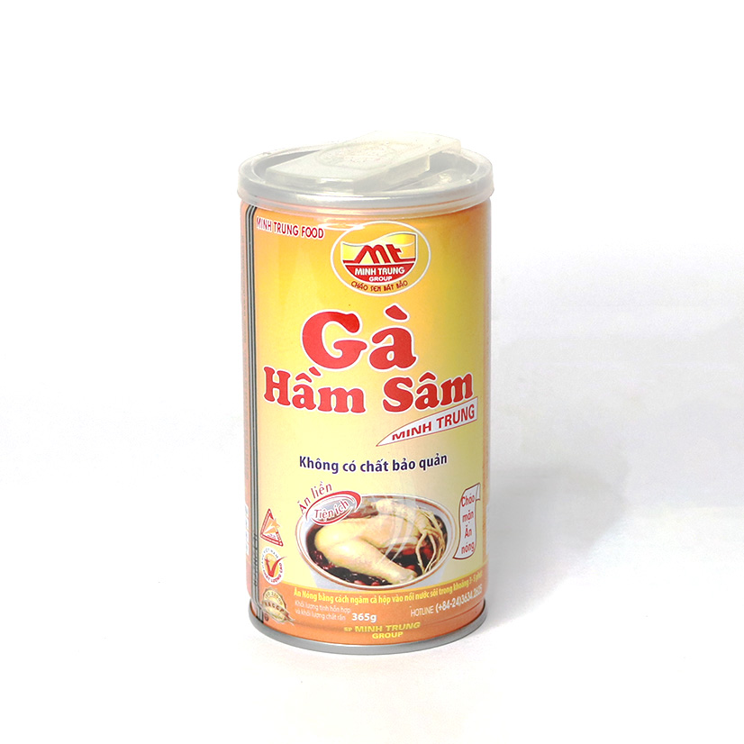 Gà hầm sâm Minh Trung Lốc 3 Lon