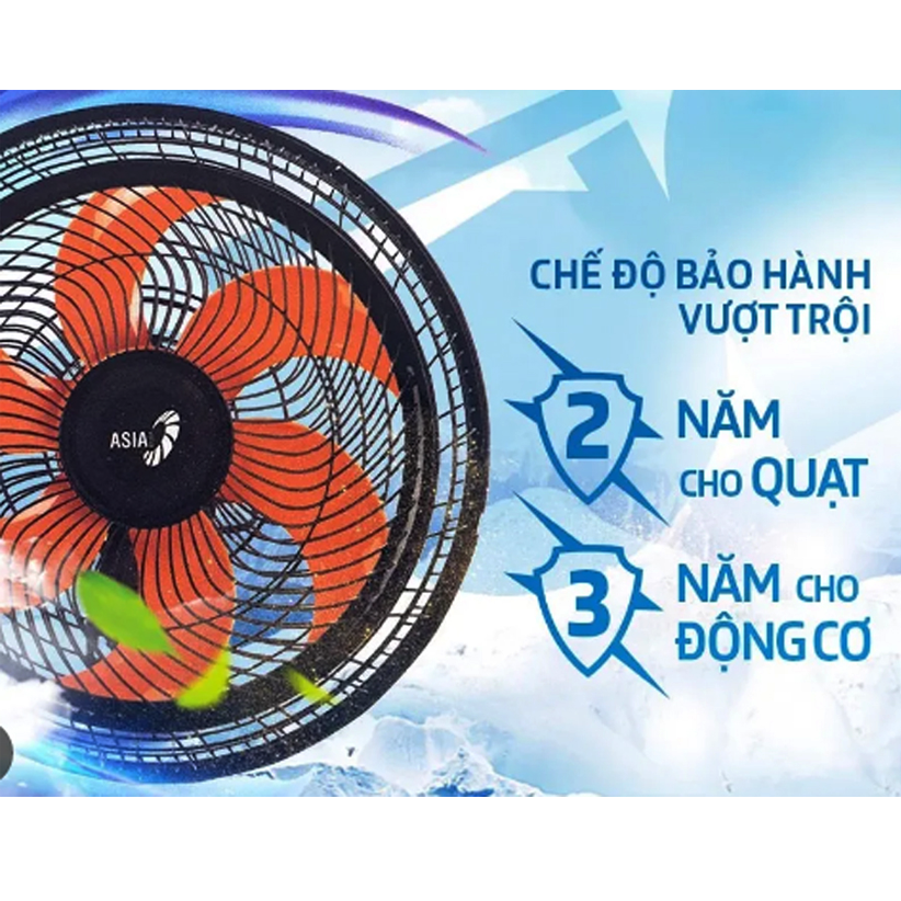 Quạt treo tường Asia vina TURBO 80W VY637890 - Hàng chính hãng