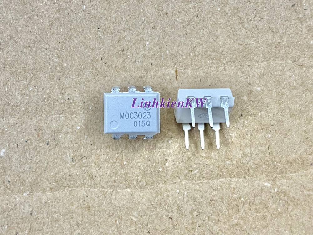 Opto khuếch đại thuật toán MOC3023 cắm Dip-6 mới, chính gốc.