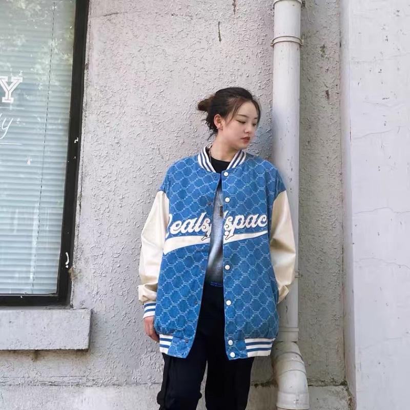 Áo Bomber Bóng Chày Dày Dặn Unisex Nam Nữ Oversize Dáng Rộng