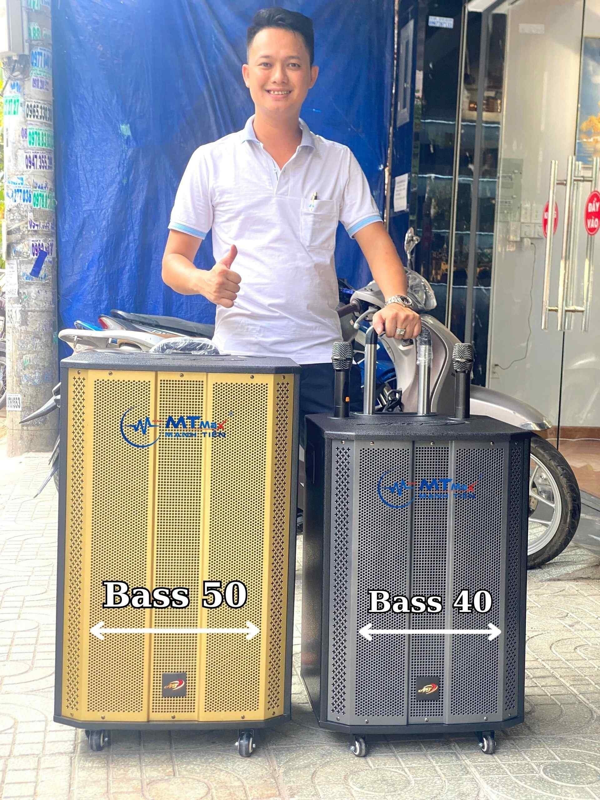 Loa Kéo AT T18 Bass 50cm - Công Suất Lớn kèm 2 Micro Không Dây- Tổng công suất lên tới 700w- nghe nhạc hát karaoke thật hay