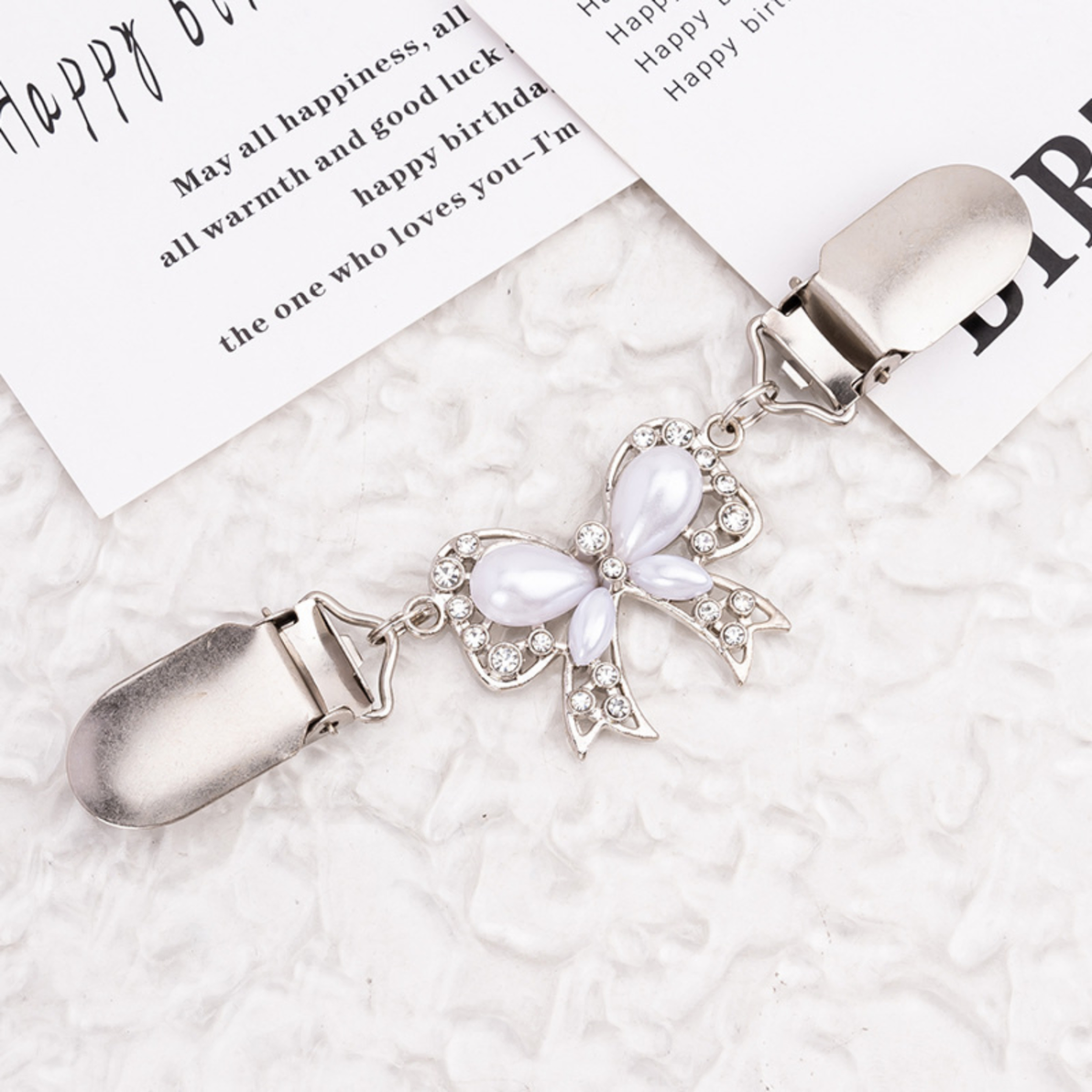 Kẹp Khăn Choàng Cổ, Áo Len, Cố Định Chống Tuột Cardigan Thu Nhỏ Vòng Eo Váy Bằng Kim Loại Hình Nơ