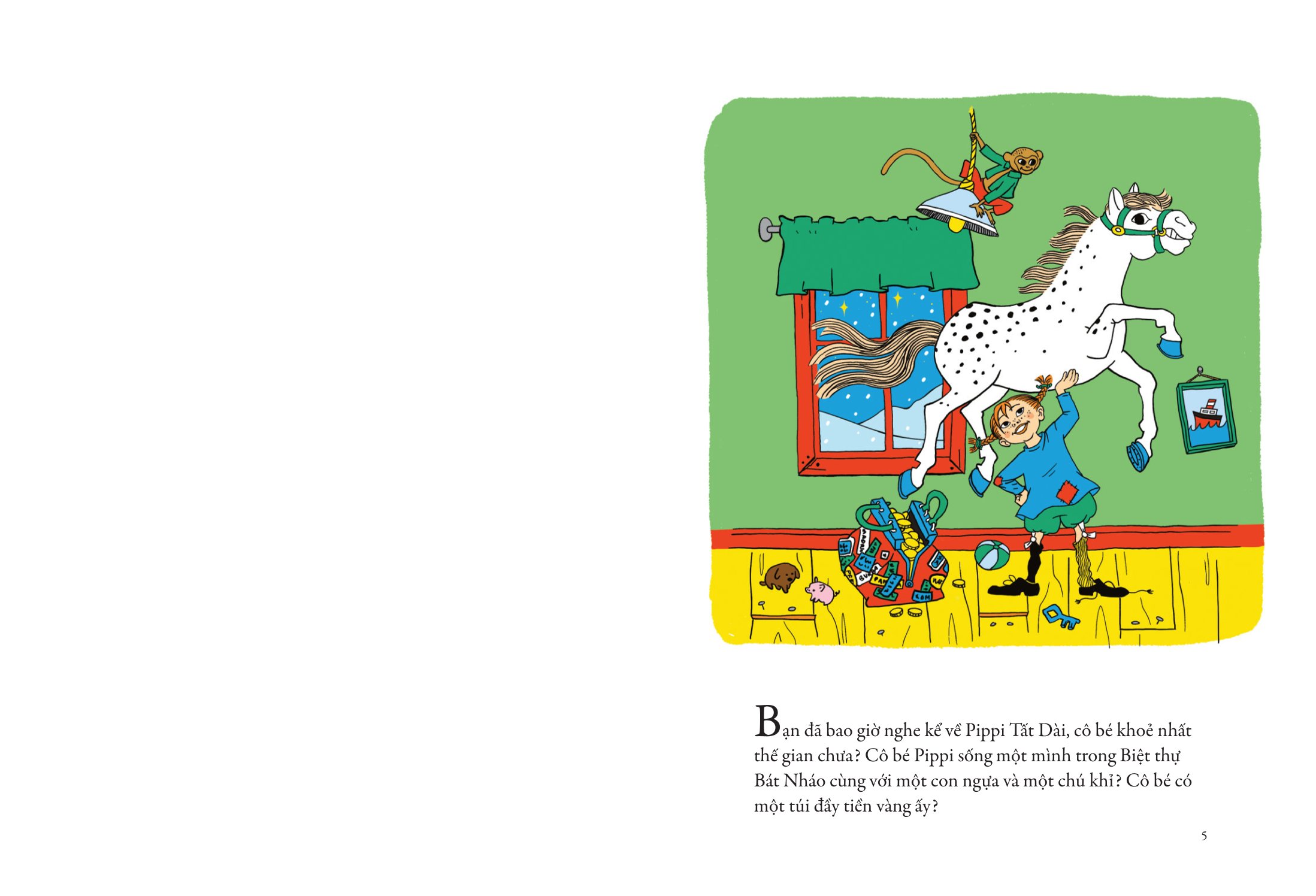 Sách Pippi Tất Dài - Pippi Giải Cứu Giáng Sinh