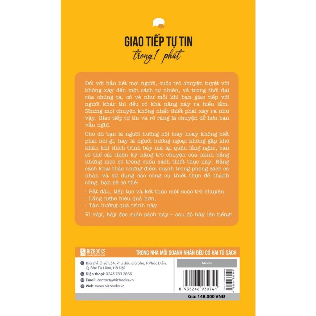 Giao Tiếp Tự Tin Trong 1 Phút - Bản Quyền