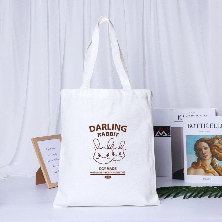 Túi Tote In Thỏ Darling Rabbit TT15