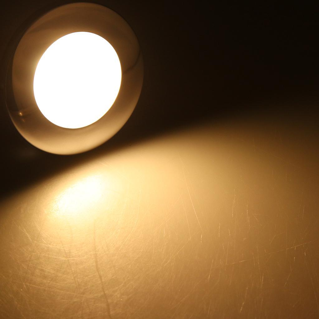 Round LED Ceiling Dome Light, Stainless Steel