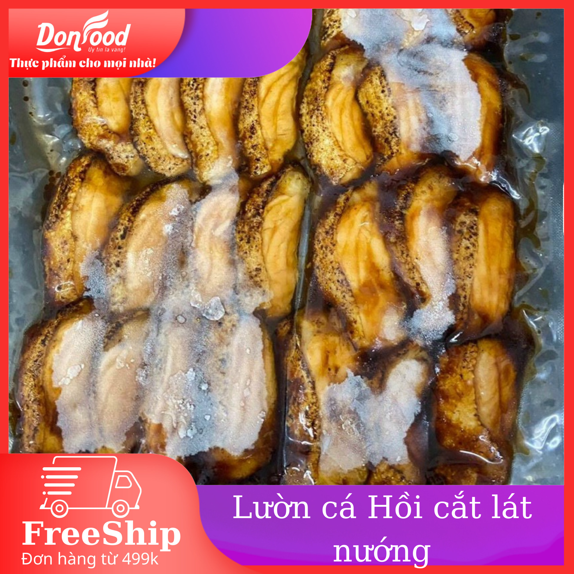 -Lườn Cá Hồi sốt KaBaYaki -1kg