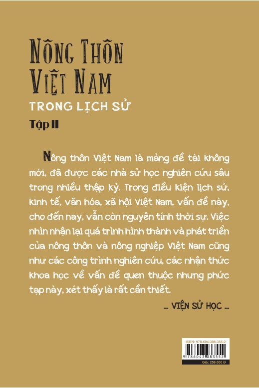 Nông Thôn Việt Nam Trong Lịch Sử Tập II