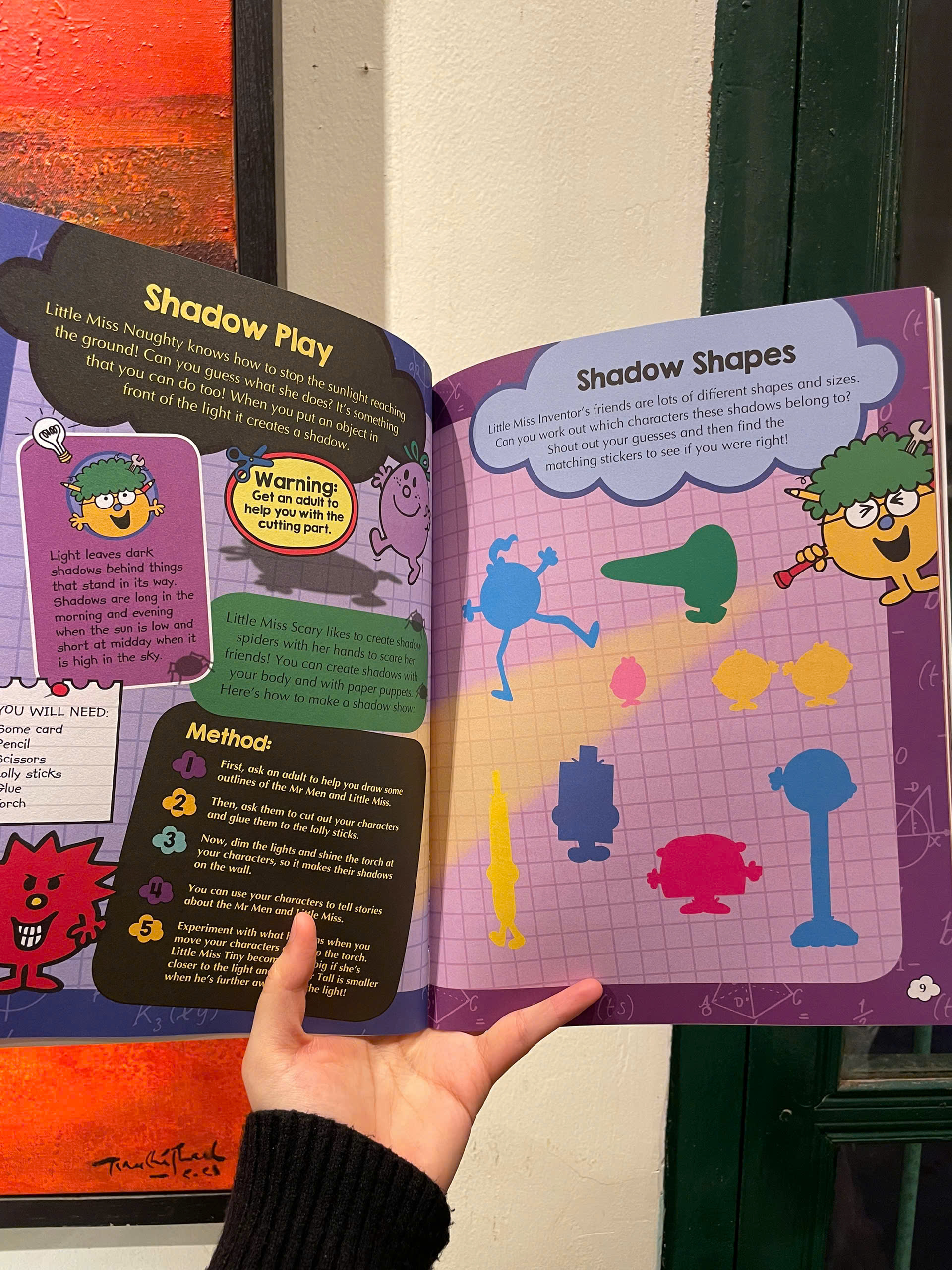 Sách - Little Miss Inventor's Experiments: Sticker Activity Book by Roger Hargreaves