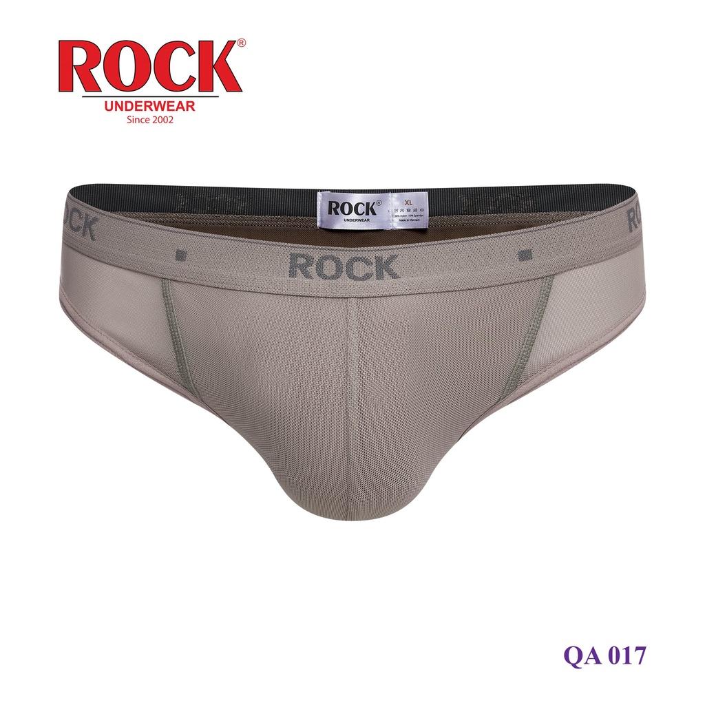 Quần lót nam cao cấp phối lưới độc quyền cá tính ROCK 017 cotton 4 chiều thấm hút tốt, thoáng mát, thoải mái, không cấn