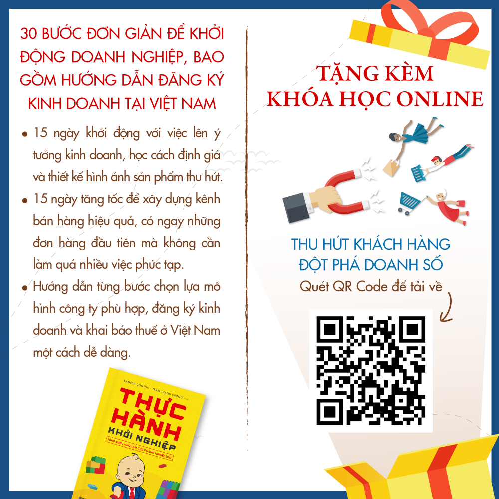 Thực Hành Khởi Nghiệp - Từng Bước Nhỏ Làm Chủ Doanh Nghiệp Lớn