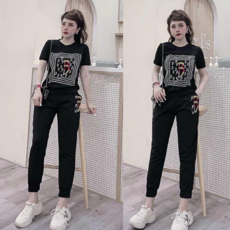 SÉT BỘ THỂ THAO ĐÍNH ĐÁ B SIÊU SANG
