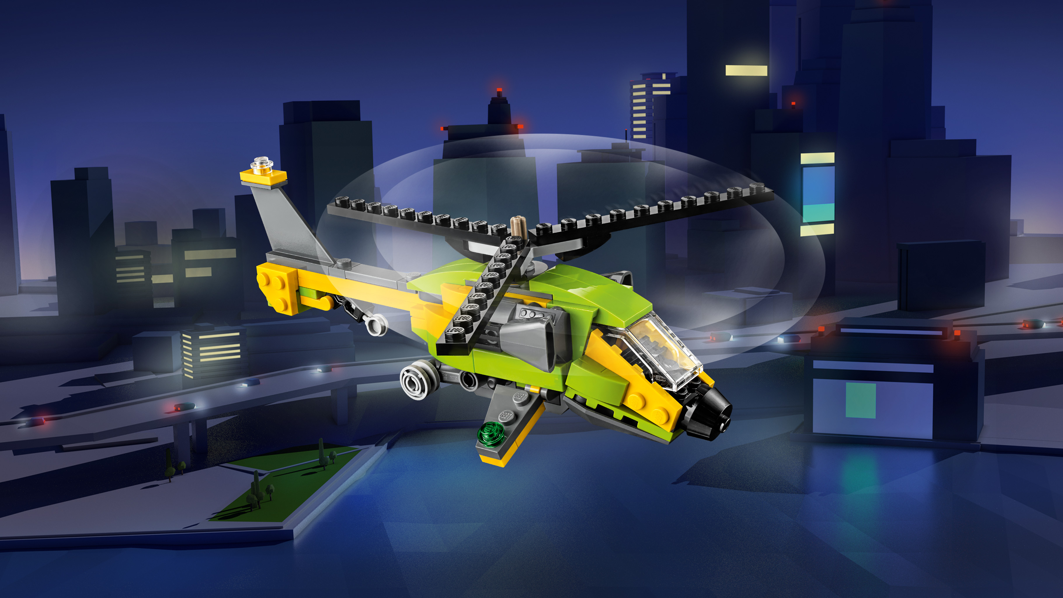 Mô hình Lego Creator - Trực Thăng Thám Hiểm 31092