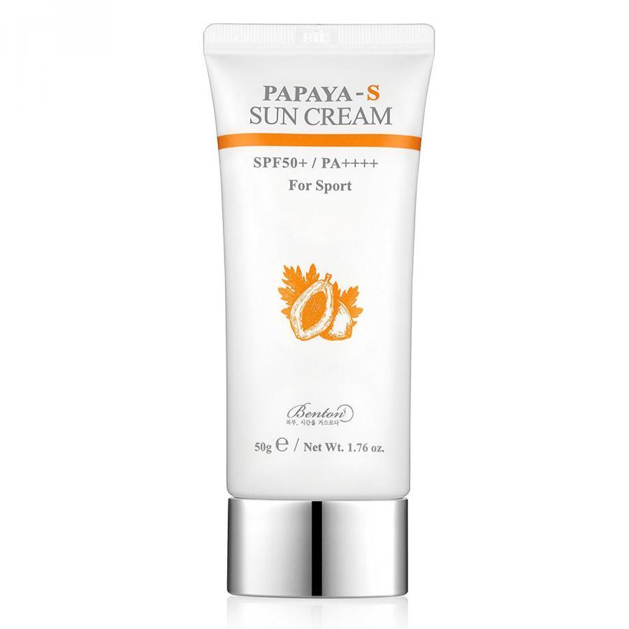 Kem chống nắng dưỡng sáng da Benton Papaya – S Sun Cream SPF50+ PA++++ 50ml (For Sport)