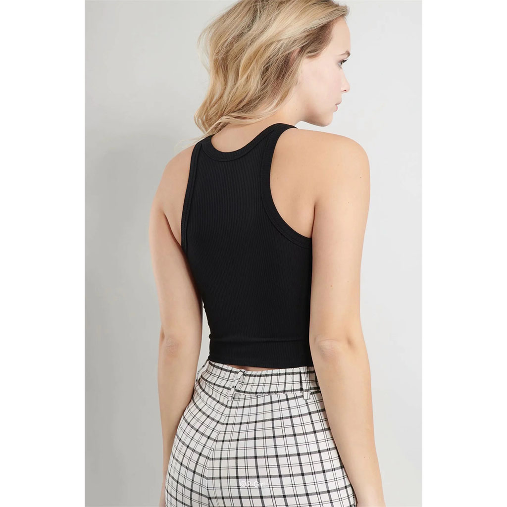 Áo ba lỗ croptop thun tăm nhiều màu CRA033