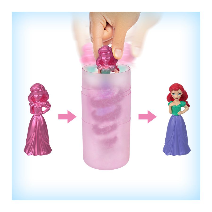 Búp bê công chúa bất ngờ đổi màu