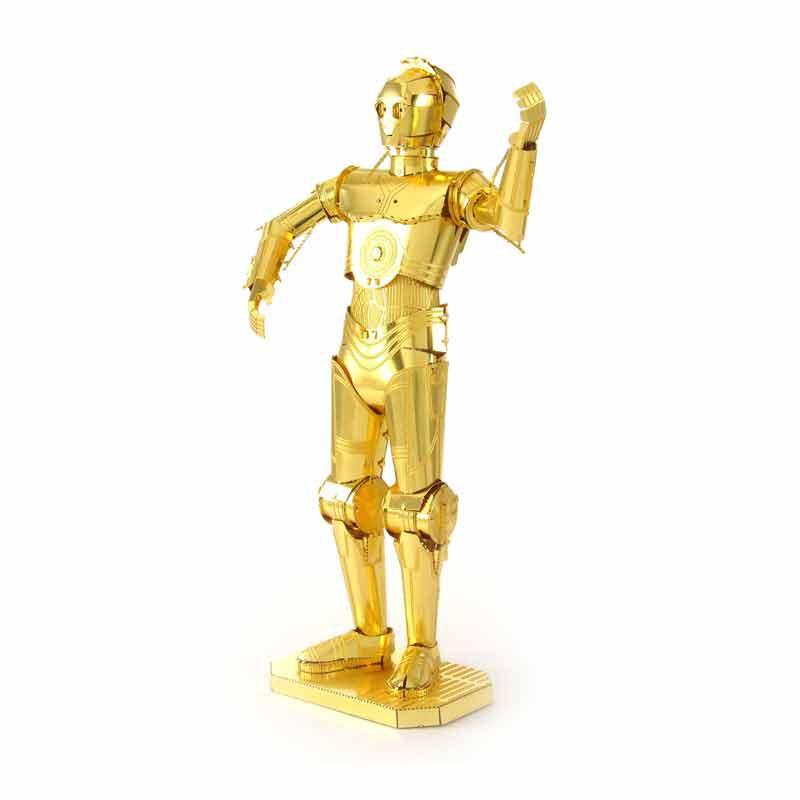 Mô Hình Lắp Ráp 3d Robot tự hành C-3PO