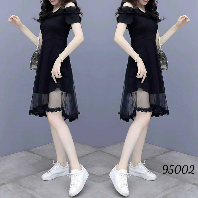 ĐẦM UMI PHỐI LƯỚI D95002
