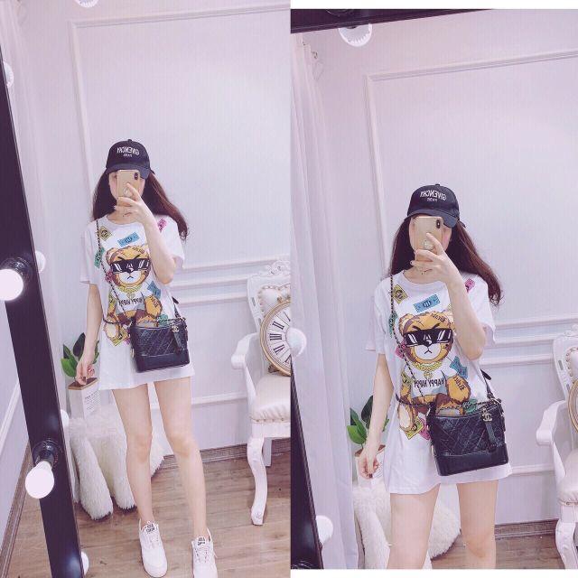 Áo thun gấu cực cool ngầu cá tính
