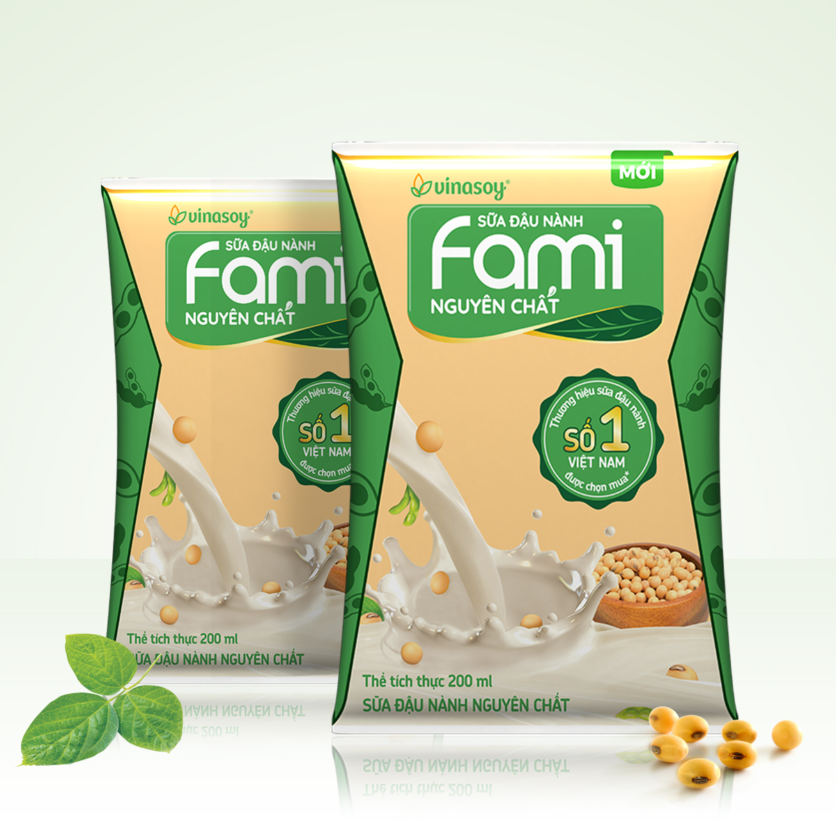 Thùng Sữa đậu nành Fami nguyên chất
