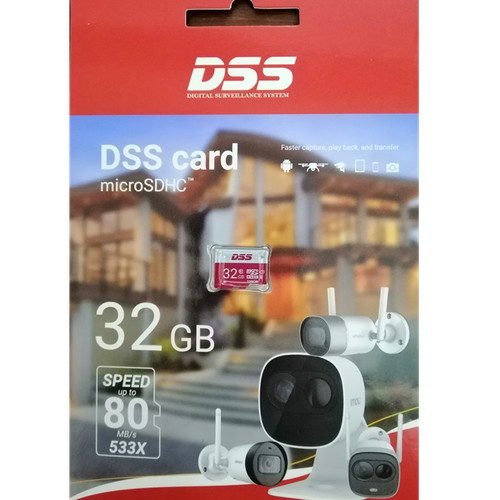 Thẻ Nhớ MicroSD DSS 32Gb Class 10 (Thẻ Chuyên Dụng Cho Camera, Điện Thoại) - Hàng Chính Hãng