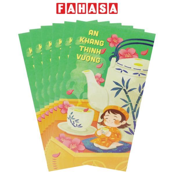 Bộ 6 Bao Lì Xì - Greenwood LXT132