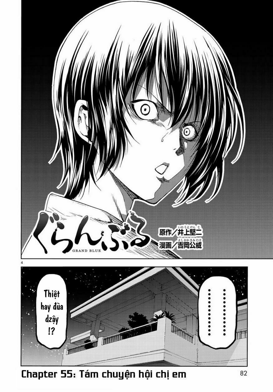 cô gái thích lặn - grand blue chapter 55 4