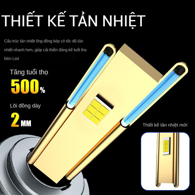 2 cái bóng đèn LED pha/cos chuyên dụng choVF5/VF5 Plus Plug H7, công suất 90W/bóng，Trắng 6000K