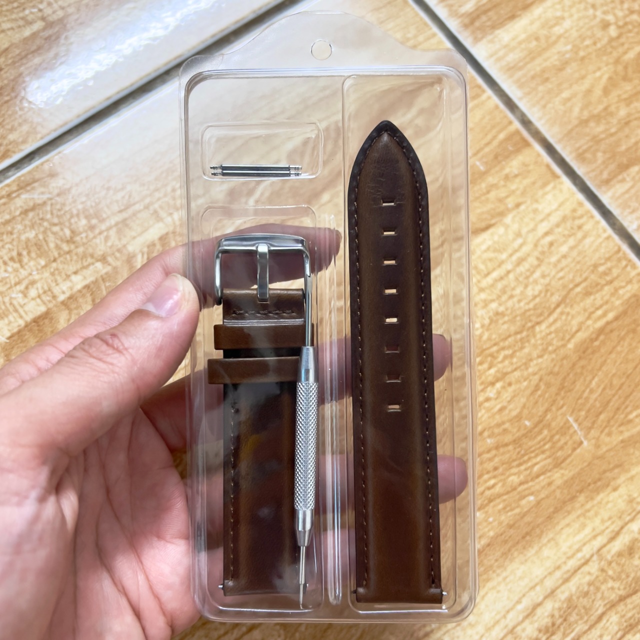 Dây Da Đồng Hồ Đeo Tay Chốt Gắn Thông Minh Cho Fossil, DW, Smartwatch