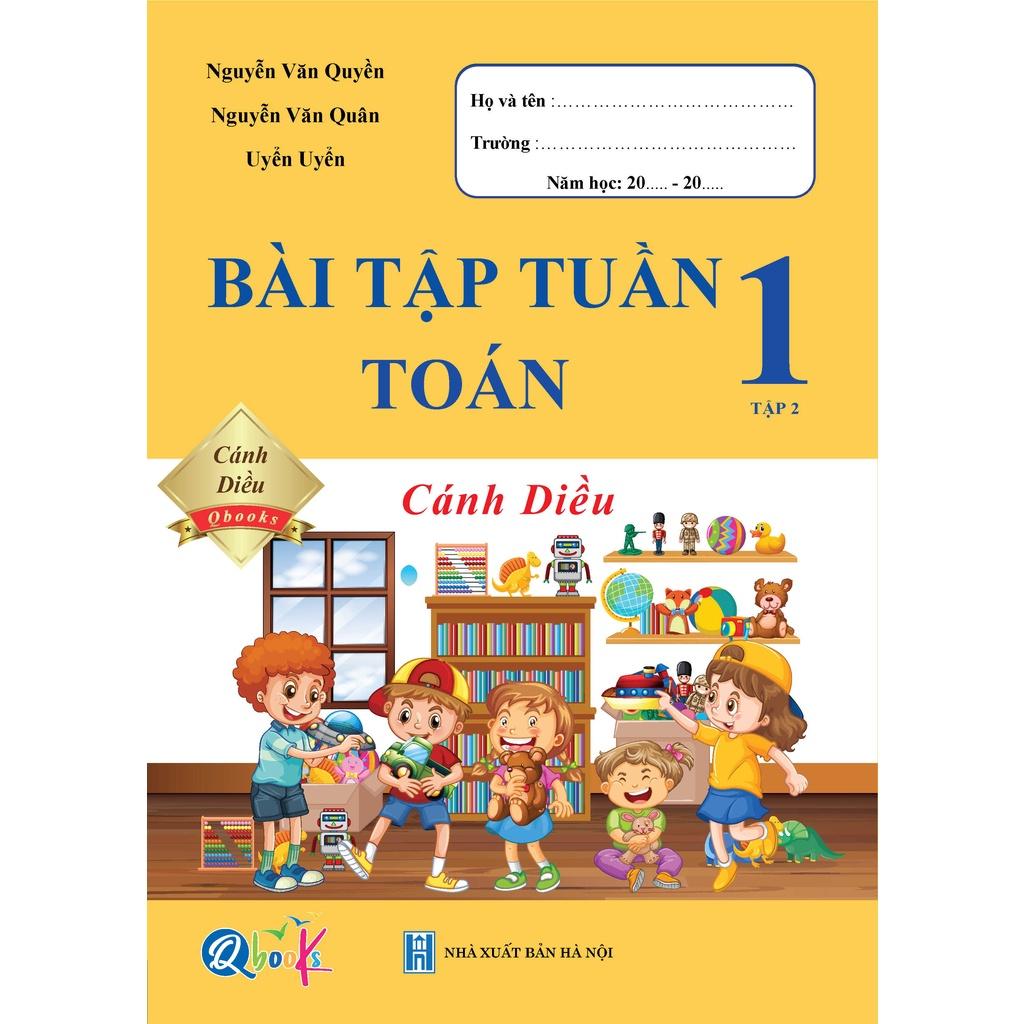 Sách - Combo Đề Kiểm Tra và Bài Tập Tuần Toán và Tiếng Việt 1 - Cánh Diều - Học Kì 2