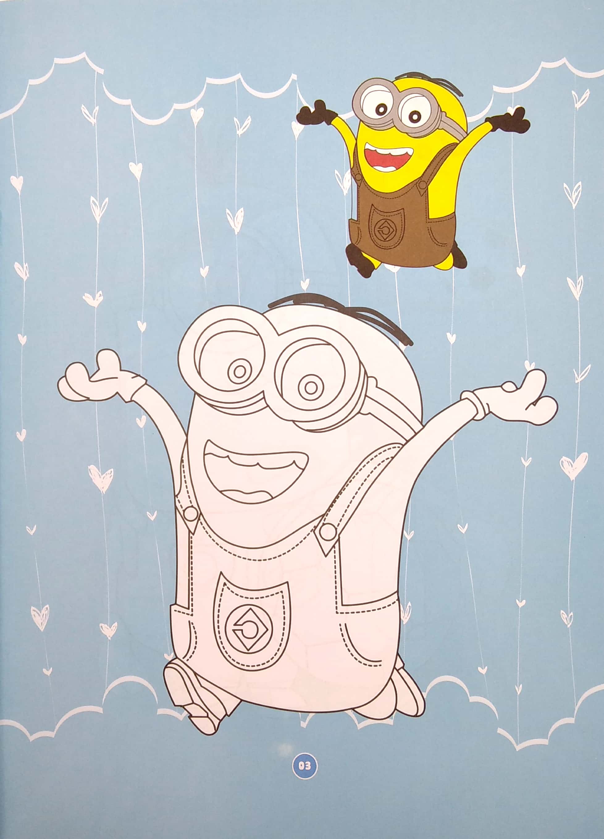 Combo Bé Tô Màu - Mùa Hè Của Minion _ABB