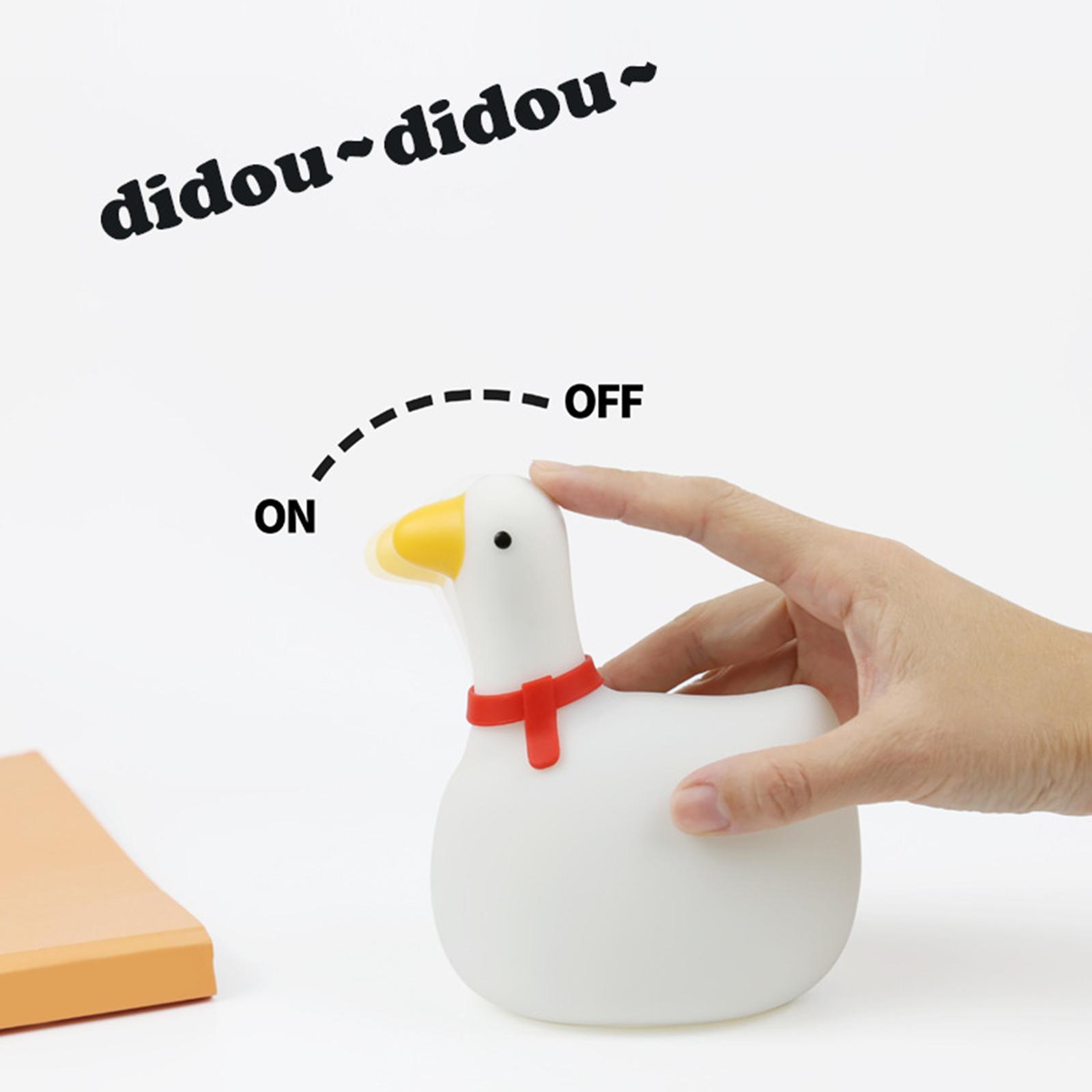 Lovely LED Night Light Nightlight USB Rechargeable for Living Room Office