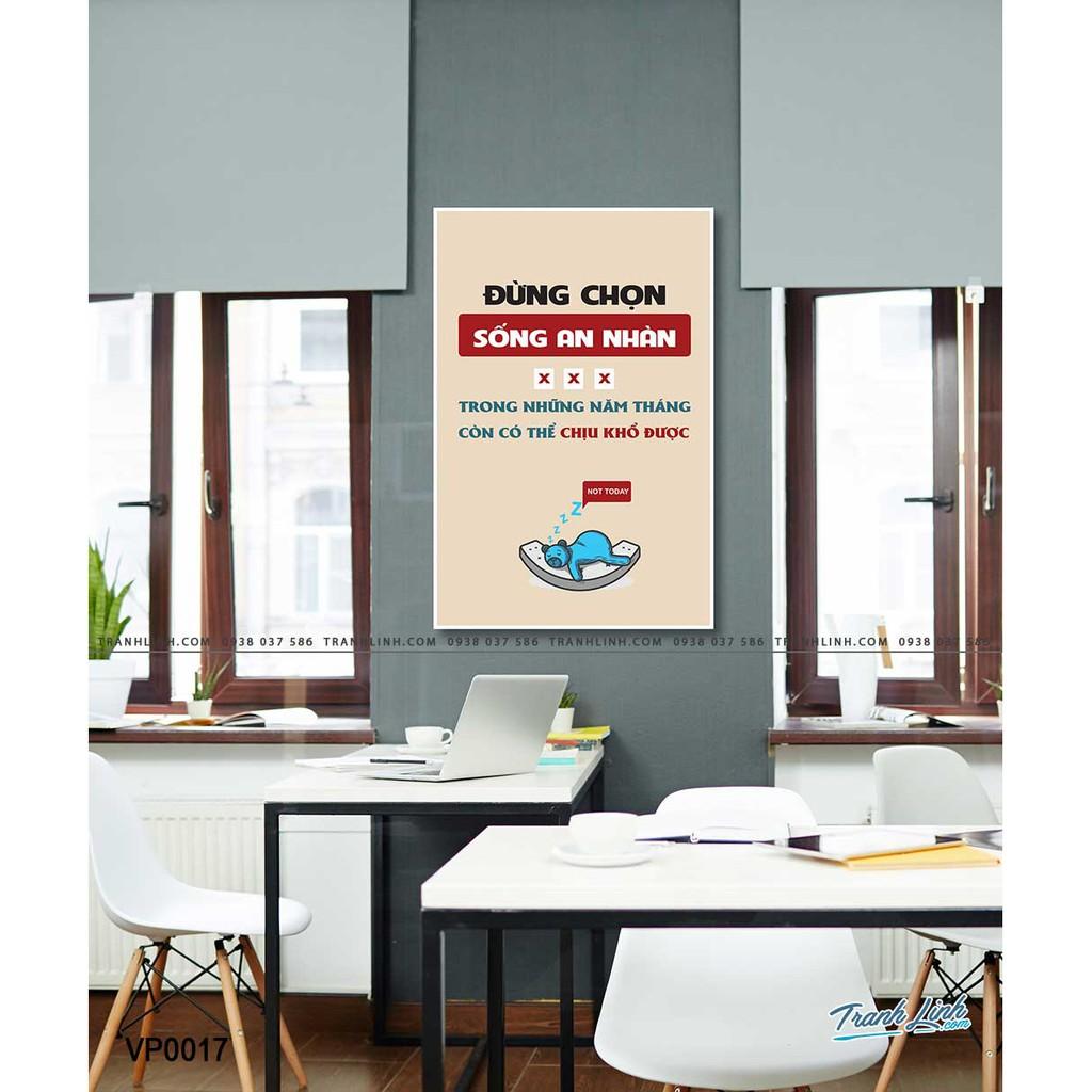 Tranh canvas treo văn phòng tạo động lực