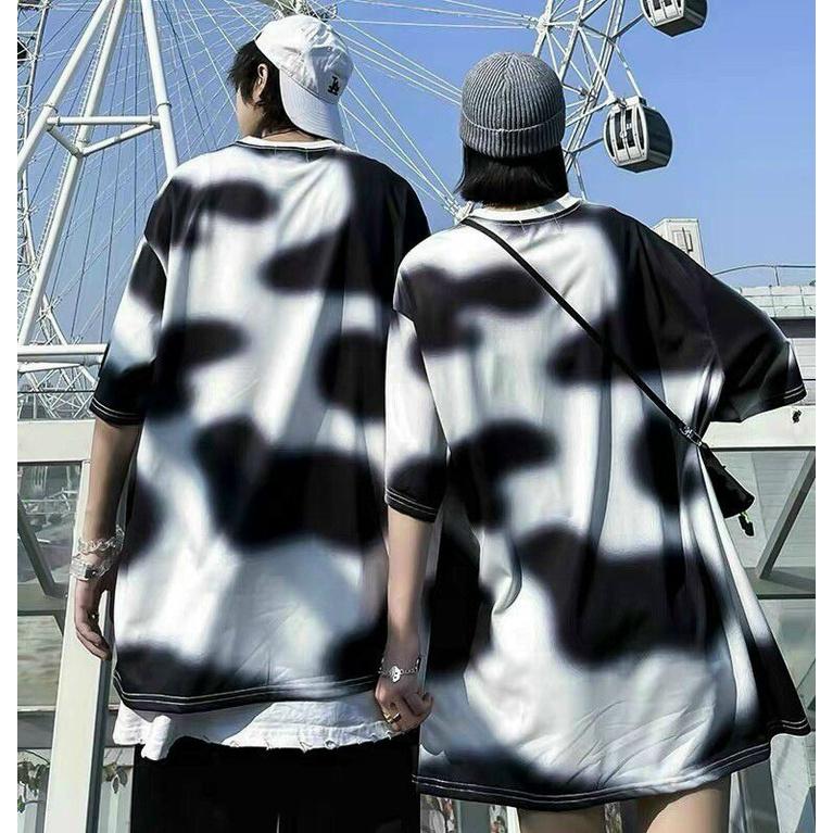 Áo thun bò sữa cotton form rộng