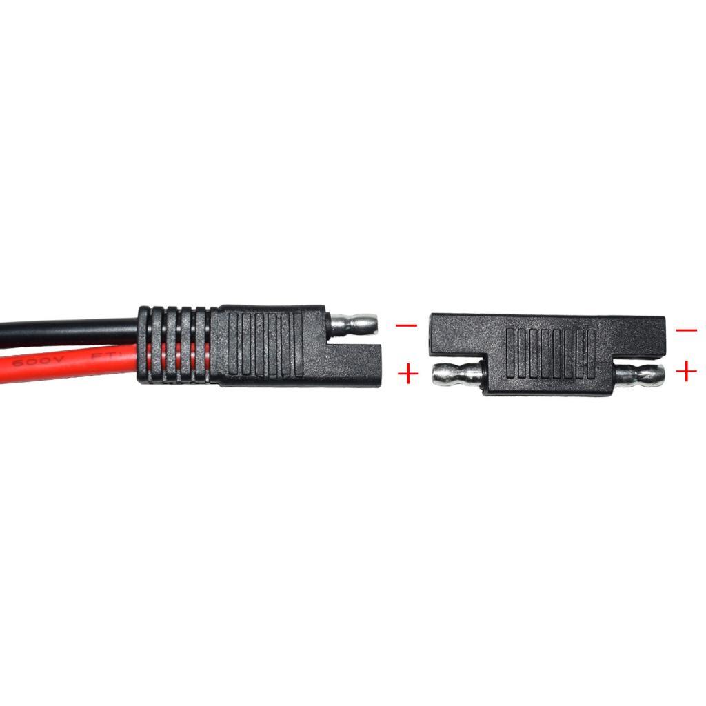 Pack Of 2 Solar SAE Polarity Reverse Adapter Connector For Maintainer