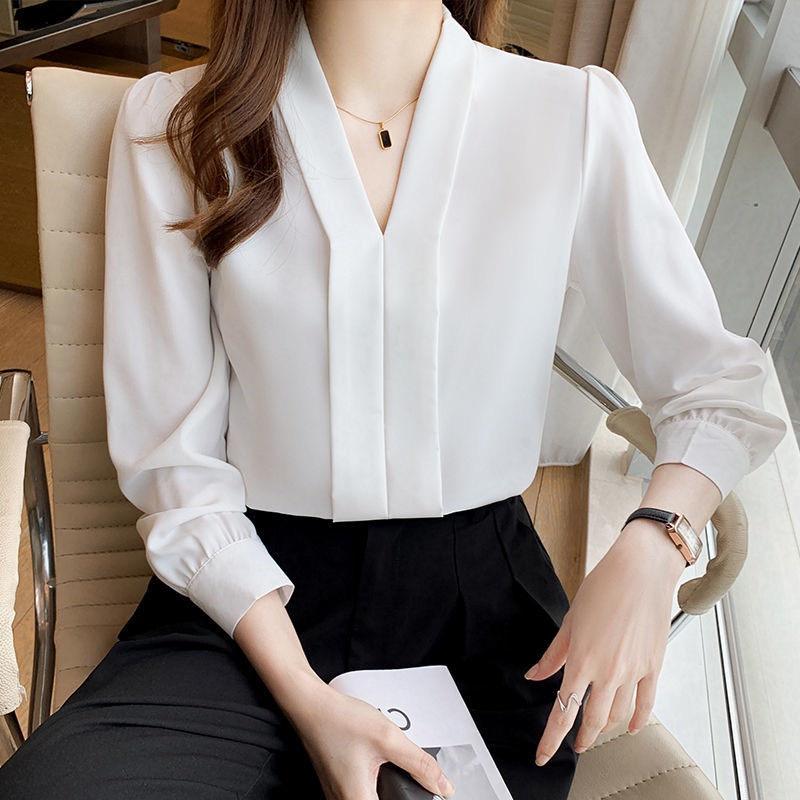 Áo Sơ Mi Nữ Cổ V MSA03
