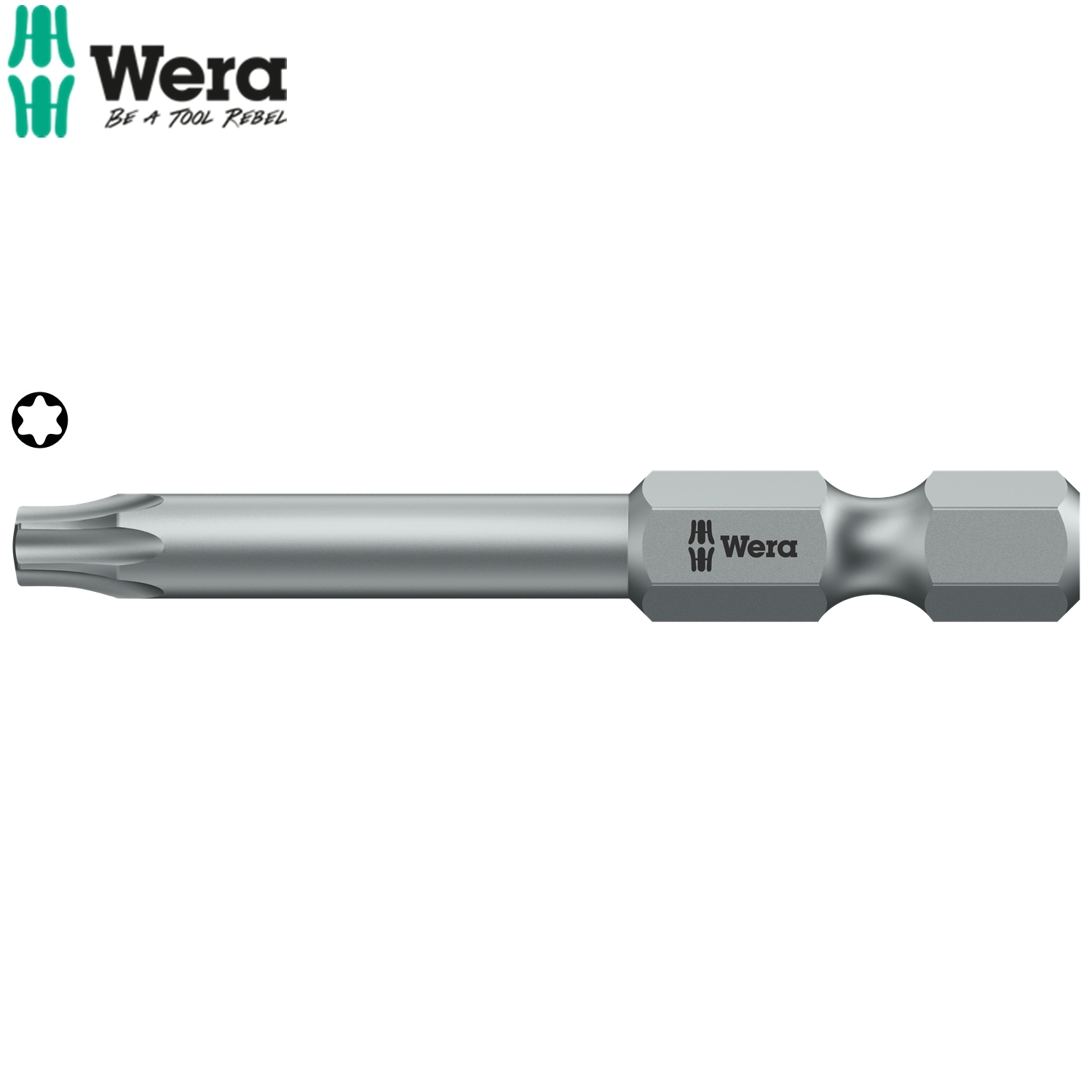 Đầu vít hoa thị 867/4 Z TX 3 x 50 mm, Wera 05135202001