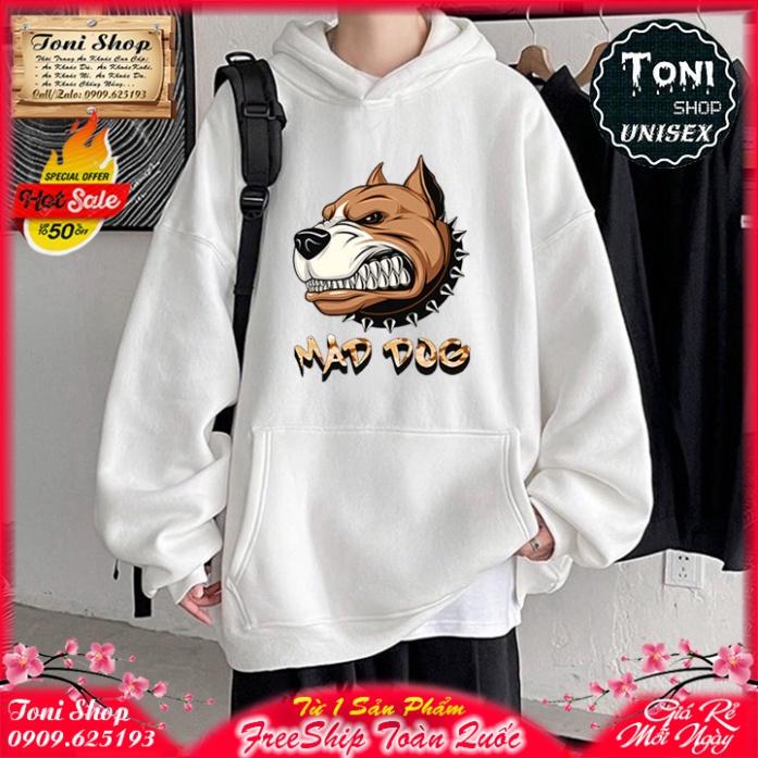 ÁO HOODIE MAD DOG - In Pet Siêu Bền Siêu Đẹp