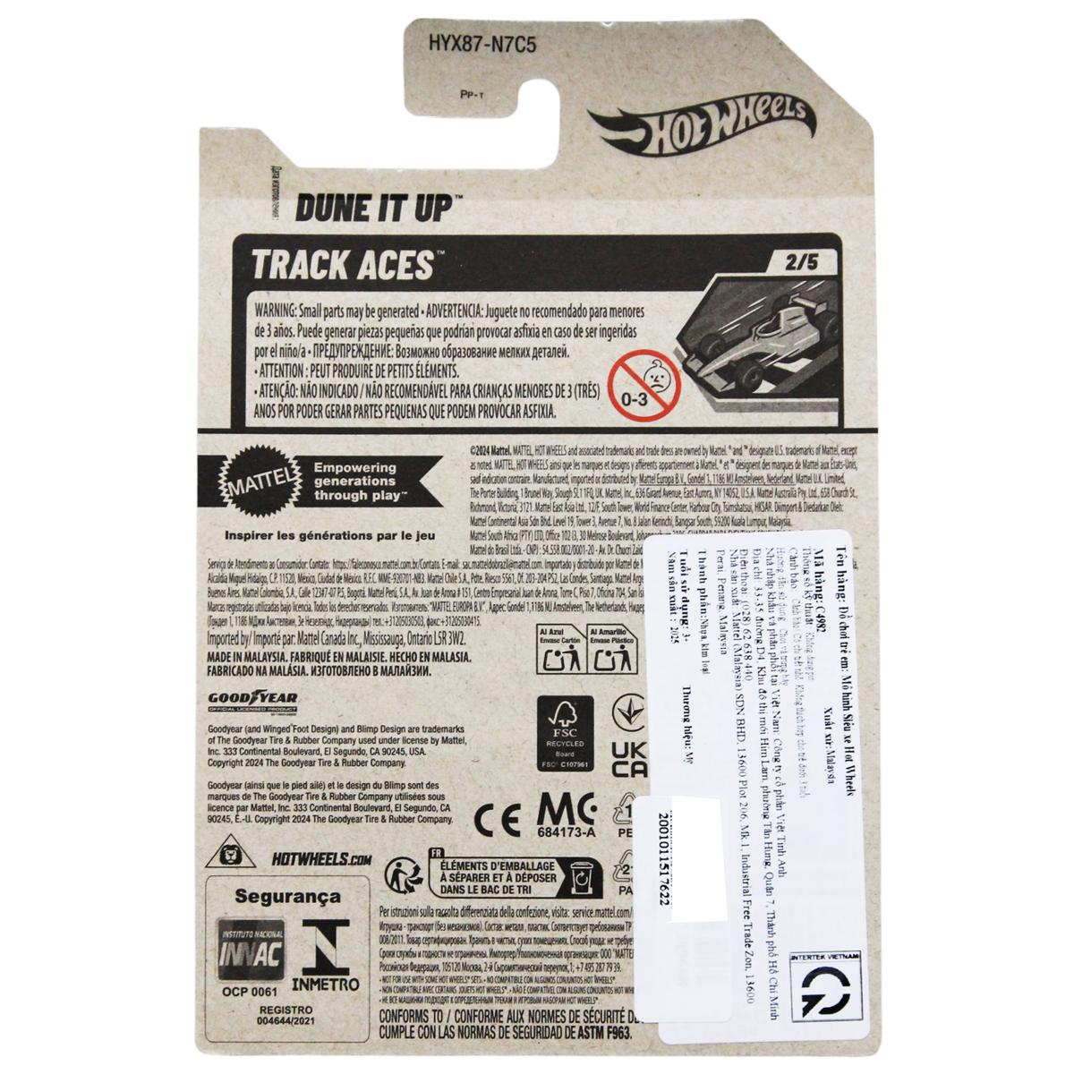 Siêu Xe Hot Wheels C4982 - 92/250 - Dune It Up